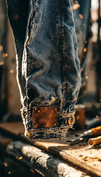 Denim Lazer Detay